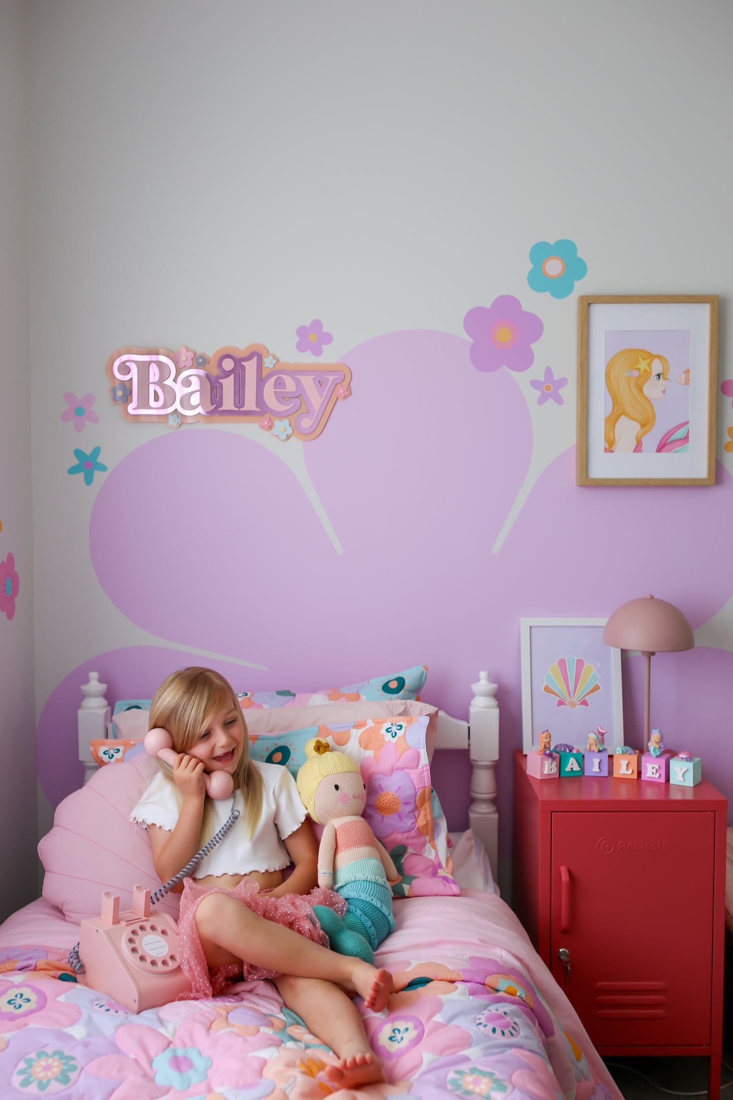 Sierra Flower Wall Decals - Mini & Midi