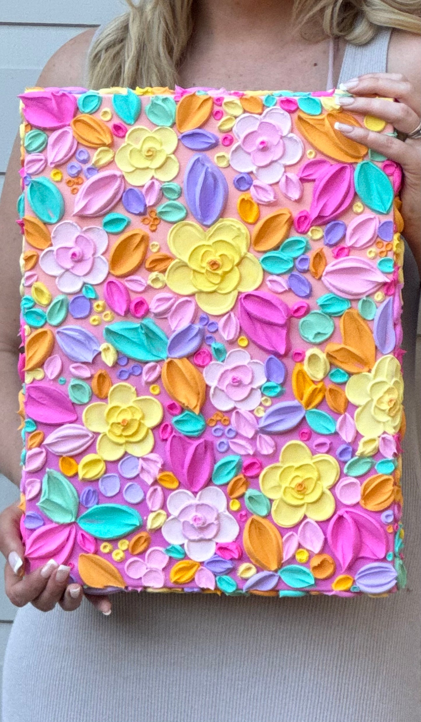 ‘Candy shop’ -Original Textured Artwork On Canvas