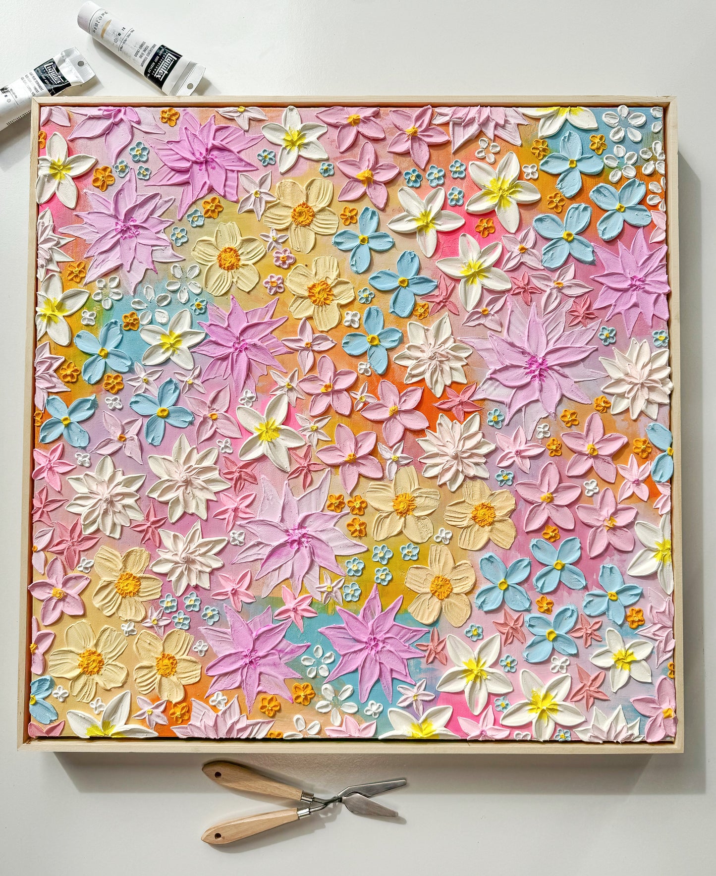 ‘Beyond the horizon’- Original Textured Artwork On Canvas
