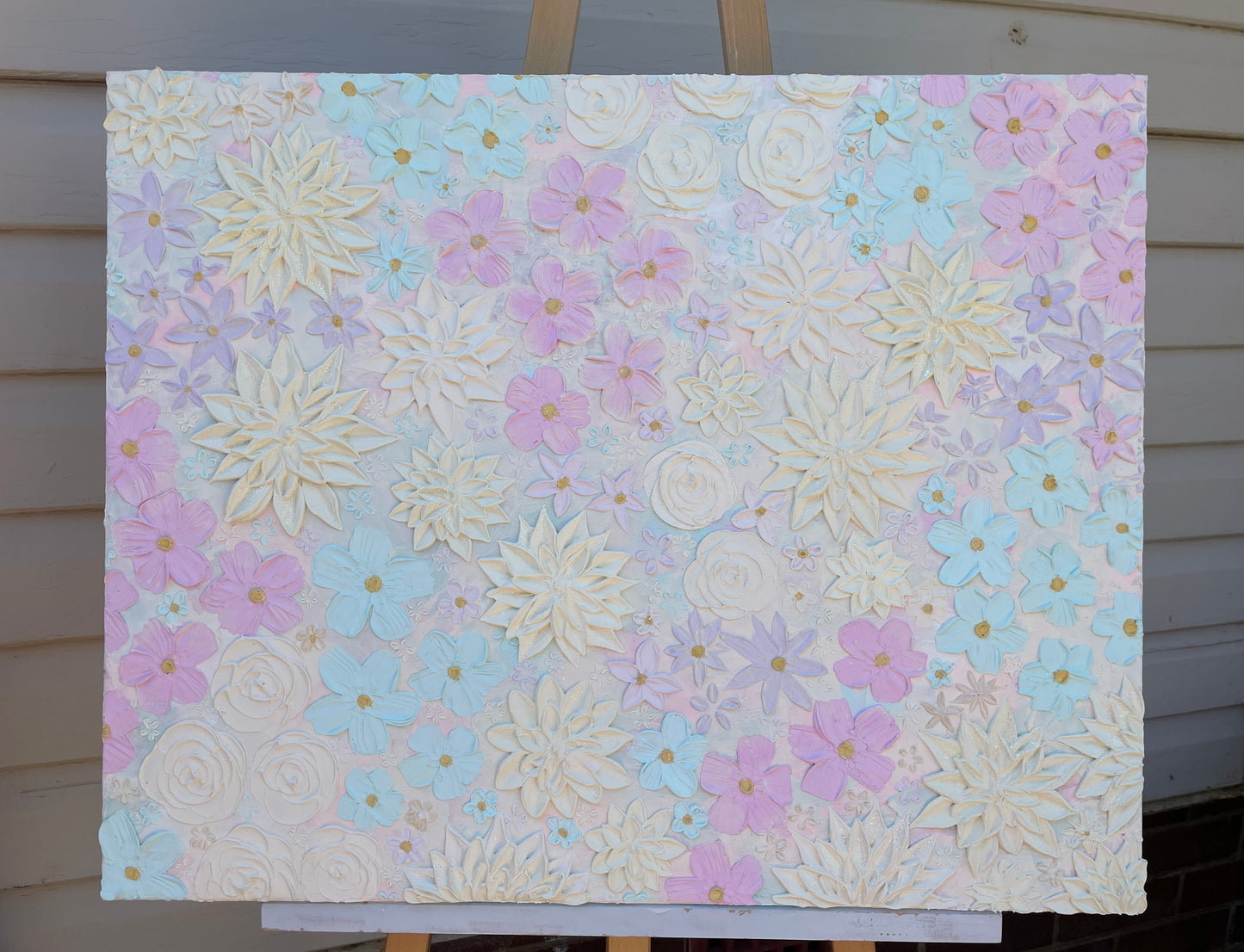 ‘Odette’ - Original Textured Artwork On Canvas