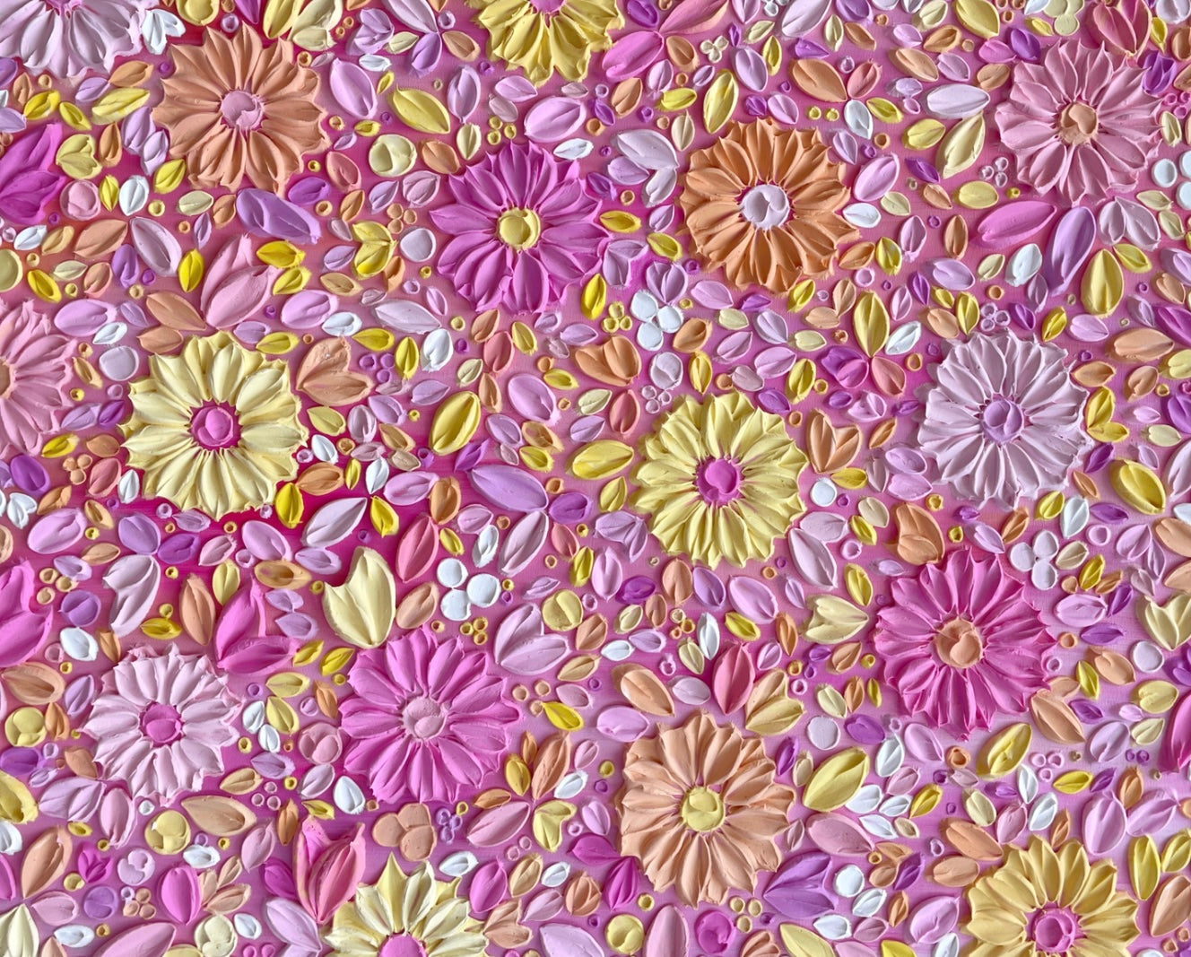 ‘Starburst’- Original Textured Artwork On Canvas