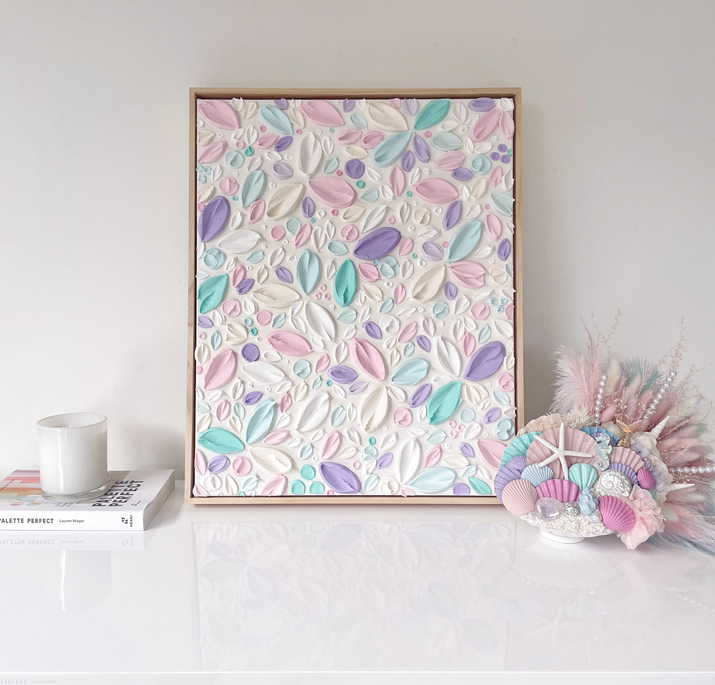 ‘Part of your world’- Original Textured Artwork On Canvas