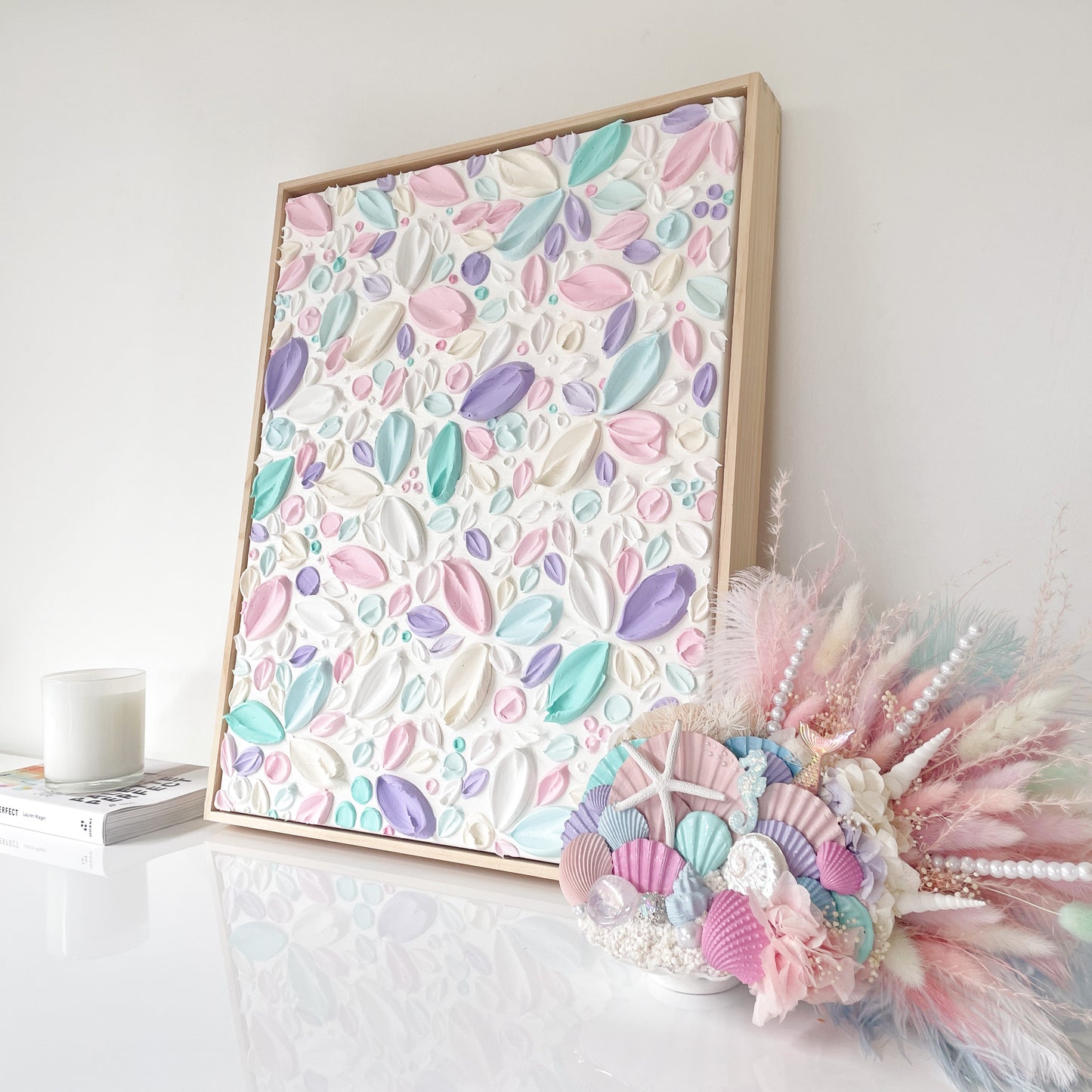 ‘Part of your world’- Original Textured Artwork On Canvas