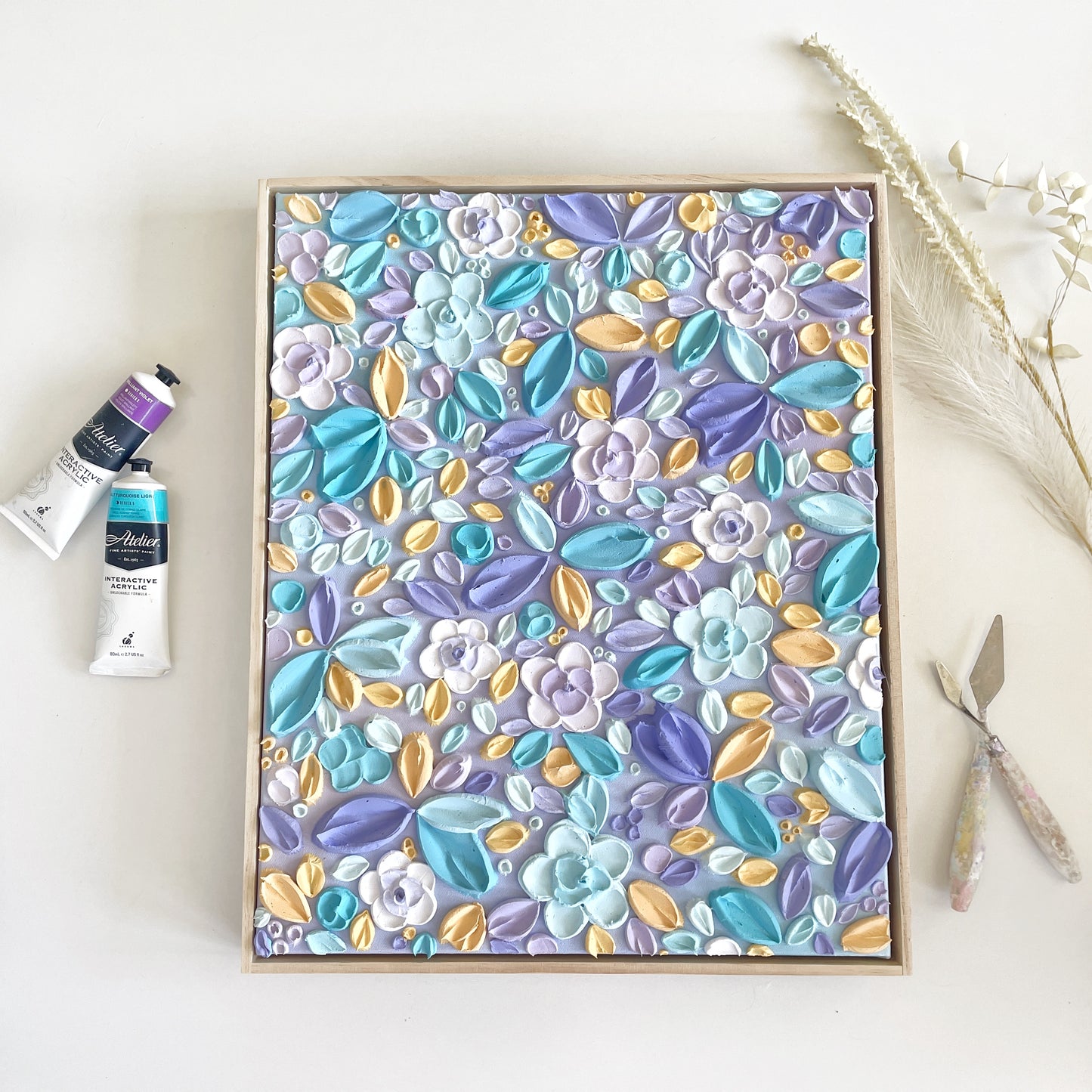 ‘Alive’- Original Textured Artwork On Canvas
