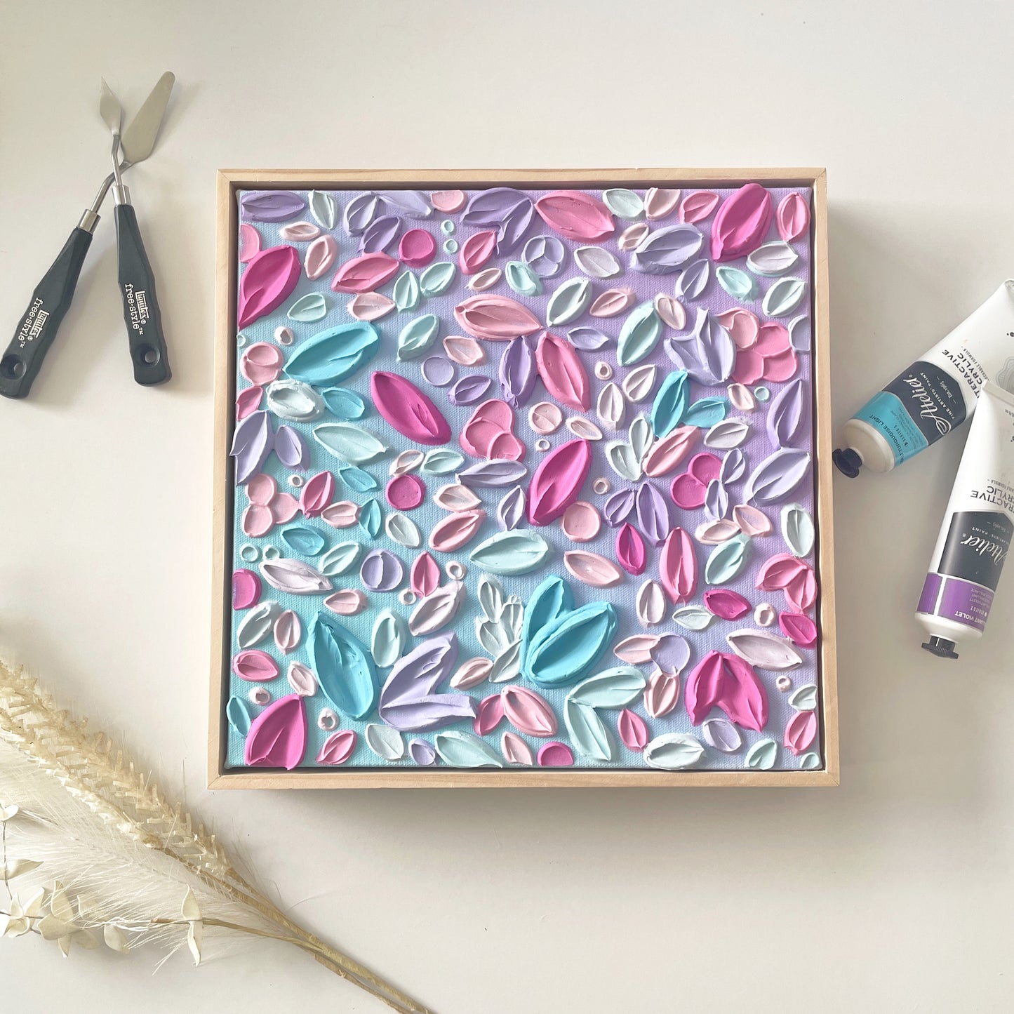 ‘Colours of the wind’ Original Textured Artwork On Canvas