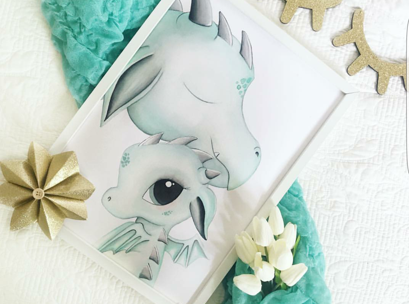 Dex and dad print - Isla Dream Prints