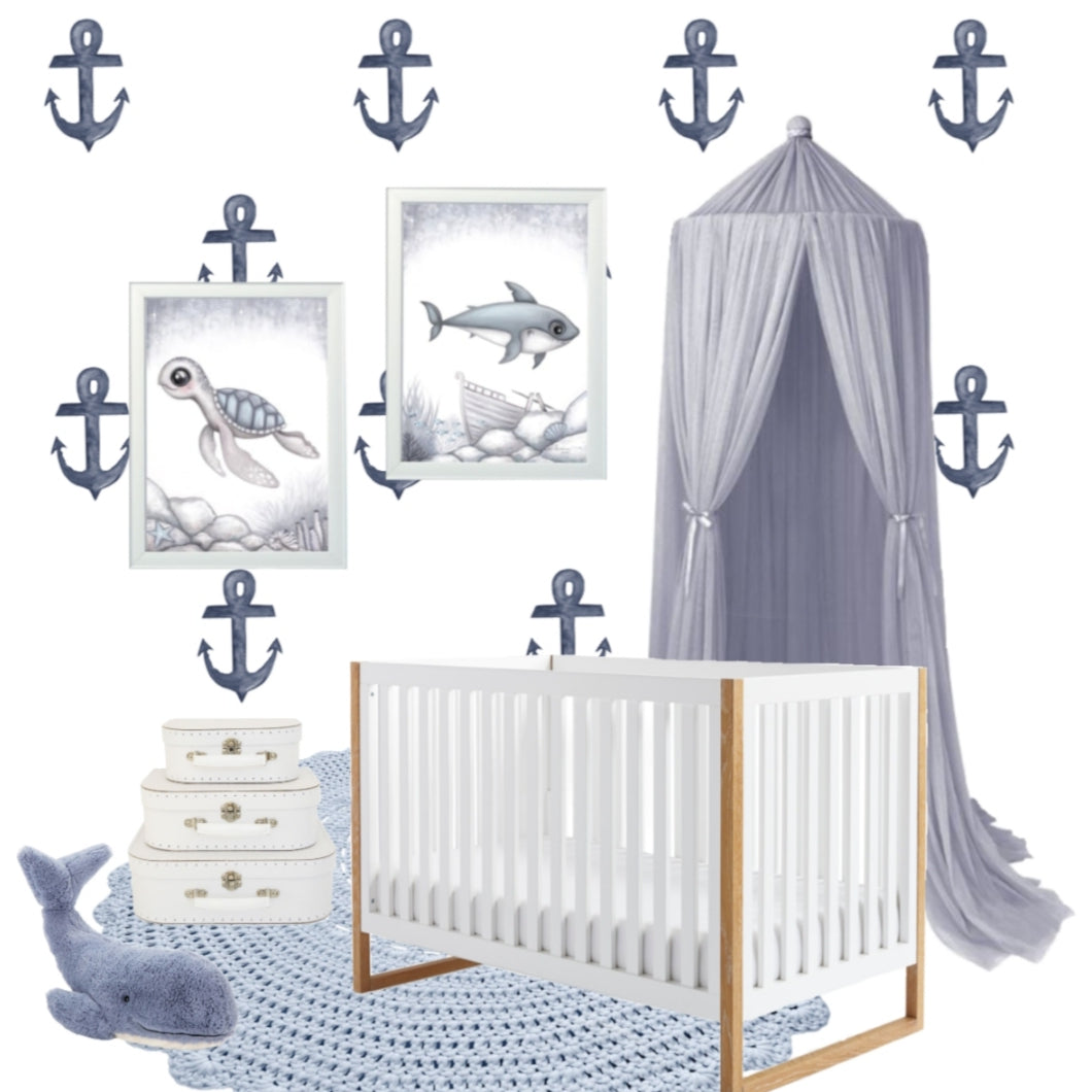 Brutus the shark print - Isla Dream Prints