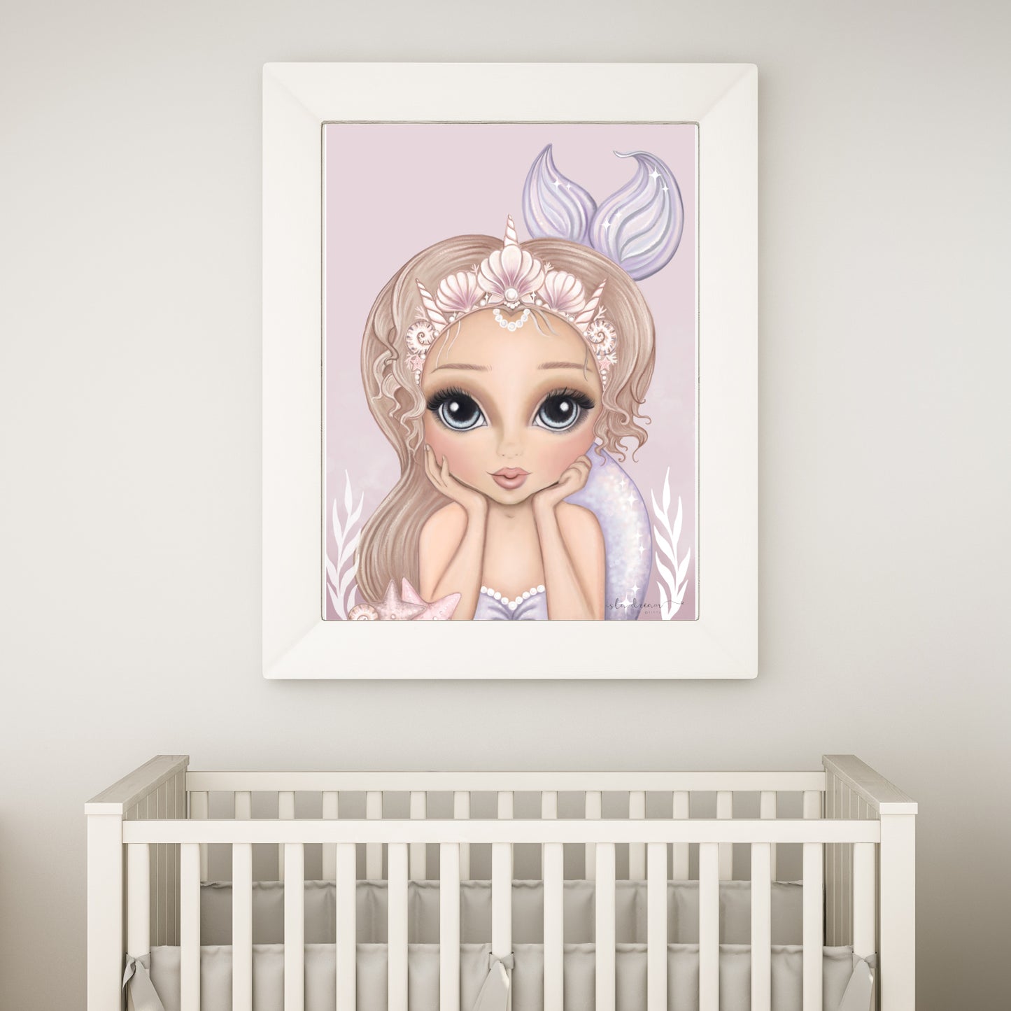 Melody the Mermaid Print