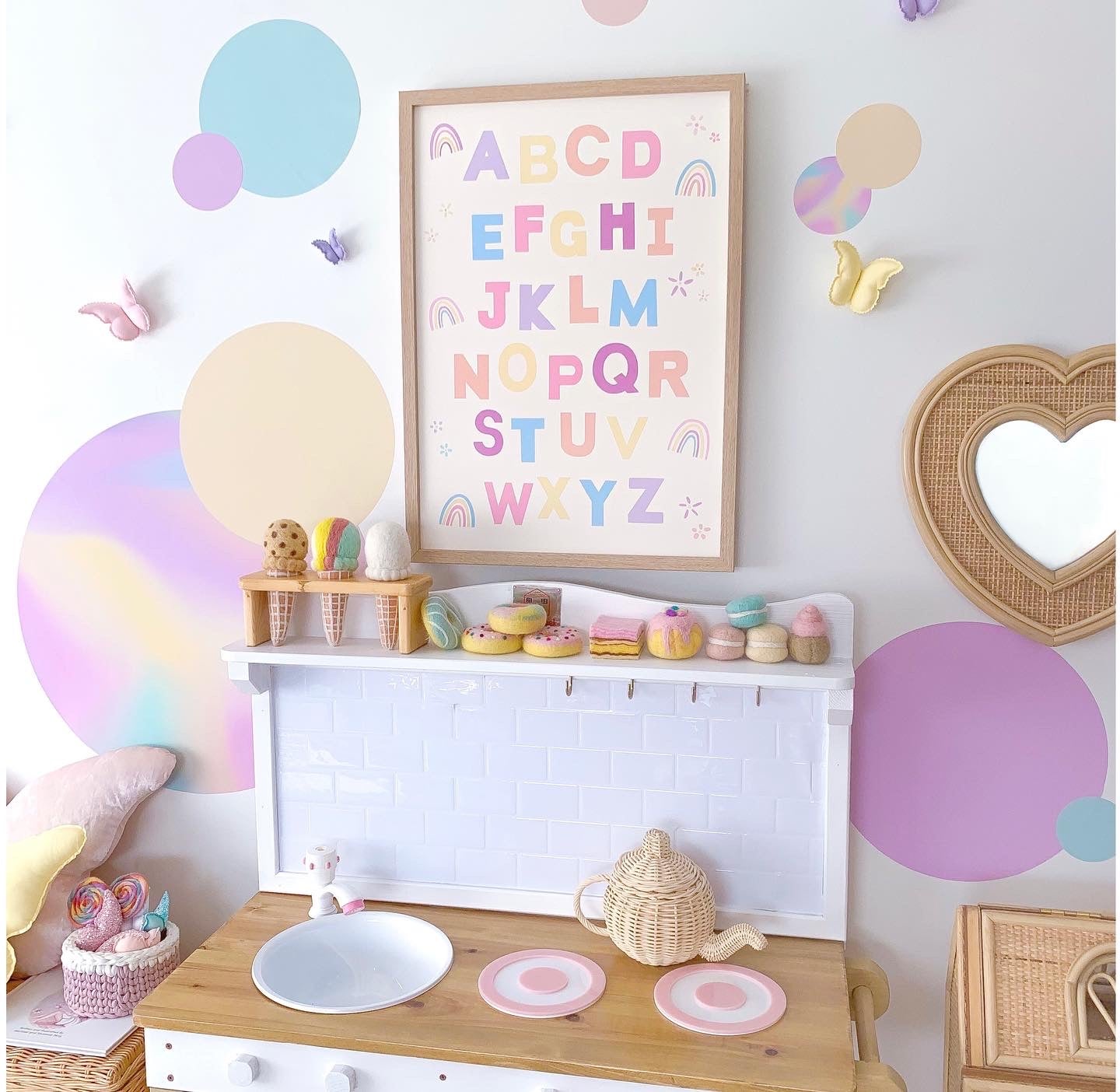 Aura Über Circles Wall Decals