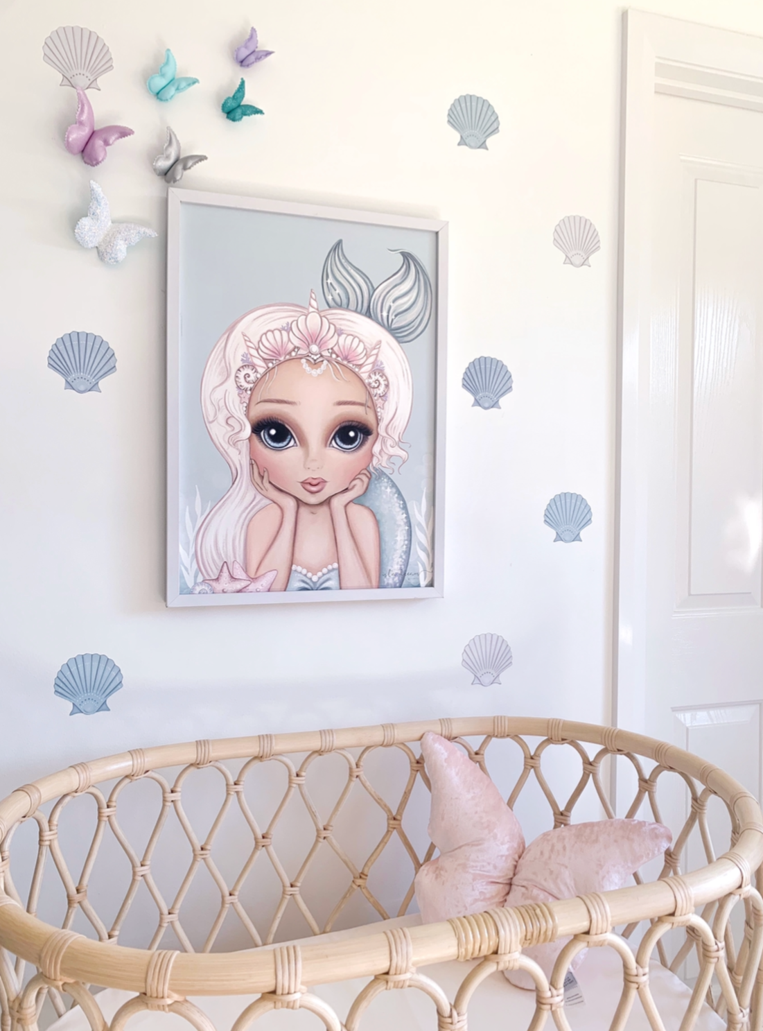 Mermaid prints - available in 5 colours - Isla Dream Prints