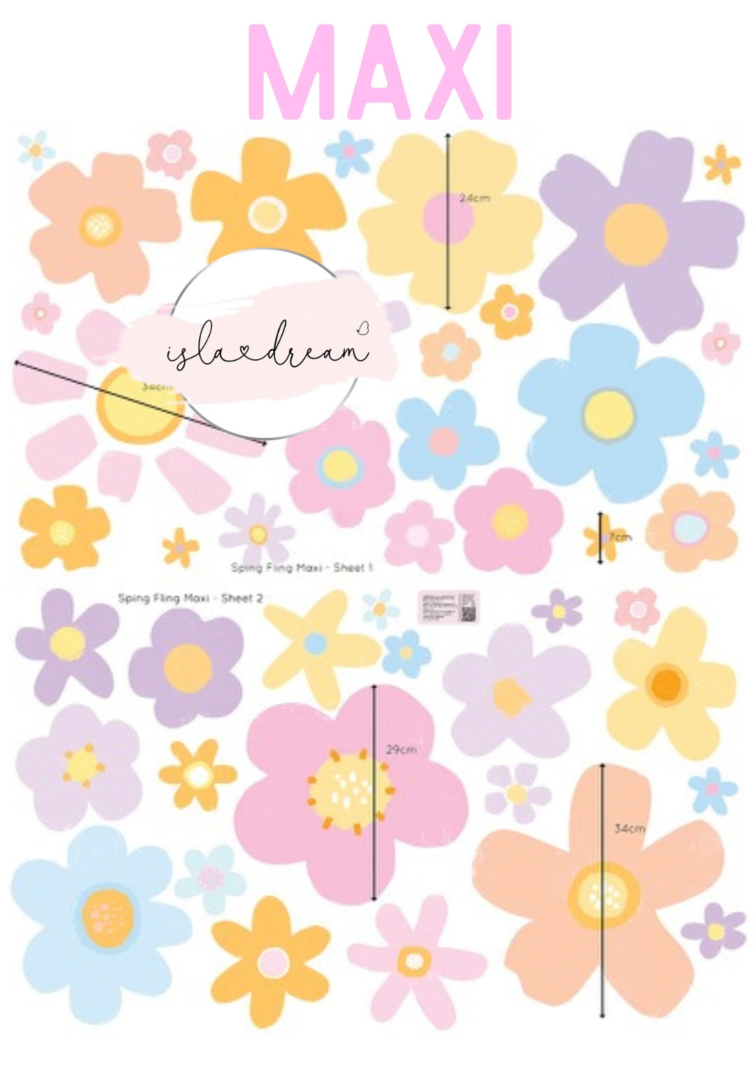 Spring Fling - The Decals - Midi & Maxi