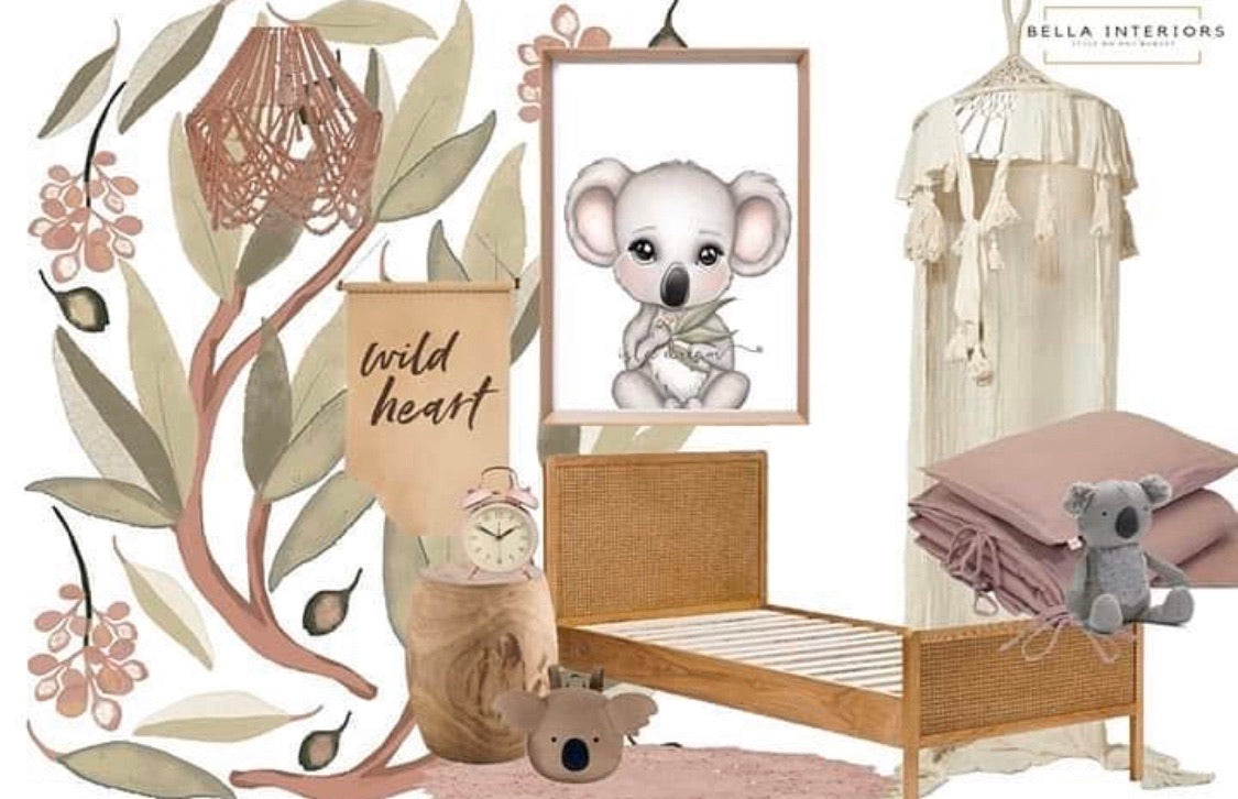 Euca the koala print- 2 colours - Isla Dream Prints