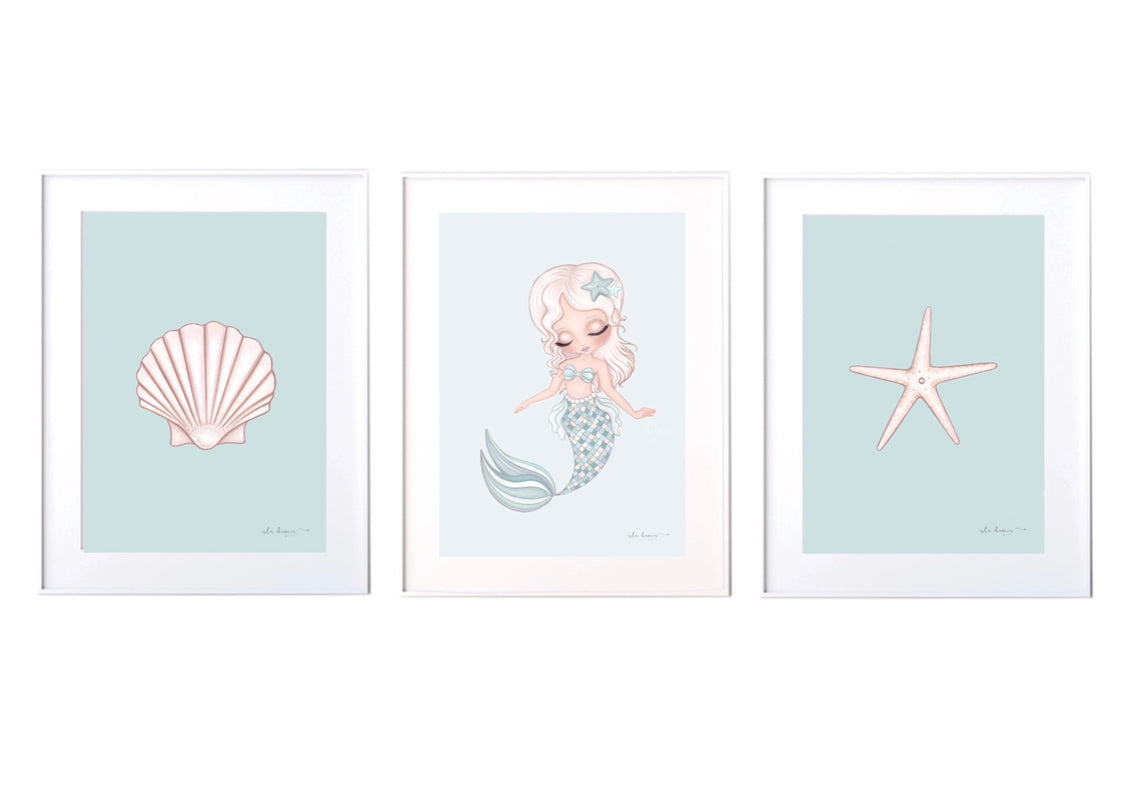 Jasmine the Mermaid Print