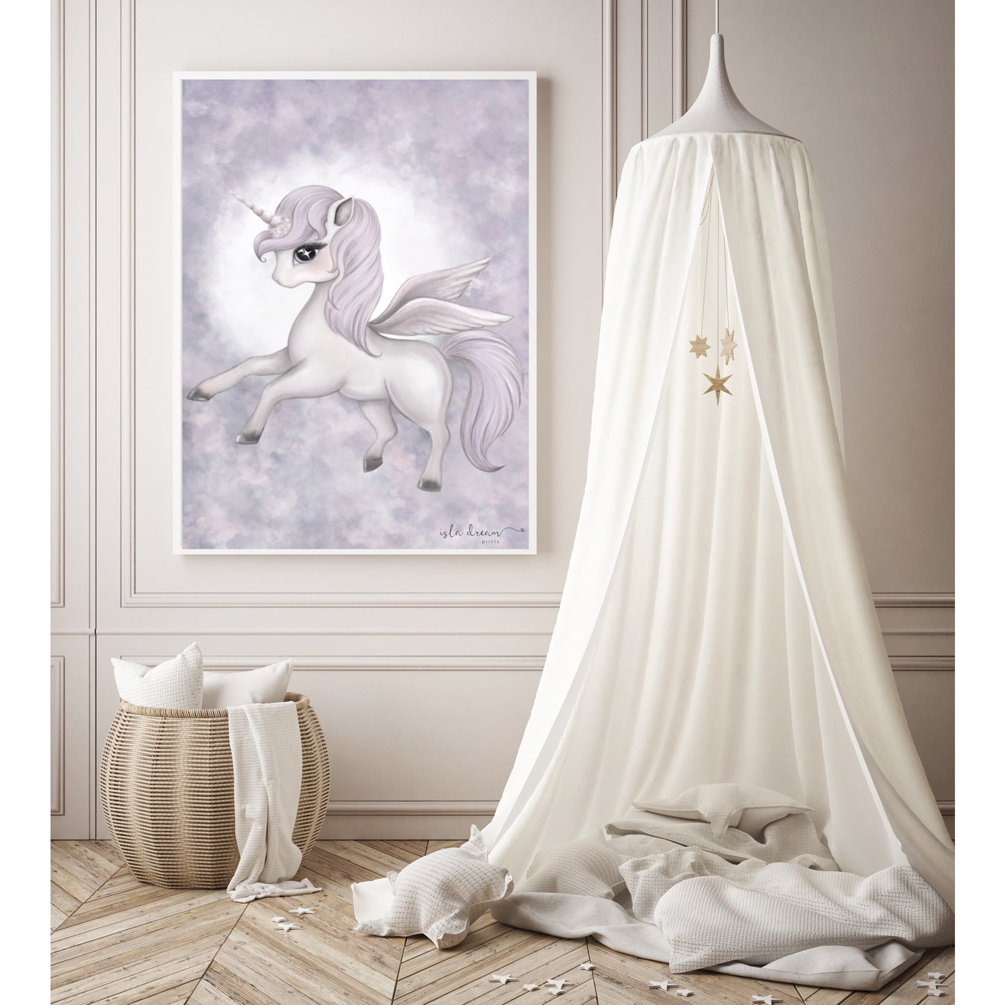 Scarlett the pegasus print - Isla Dream Prints