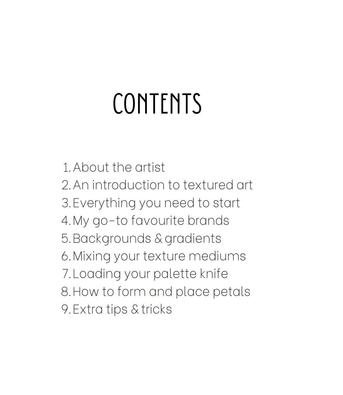 Textured Petal Art - Part 1. For Beginners.