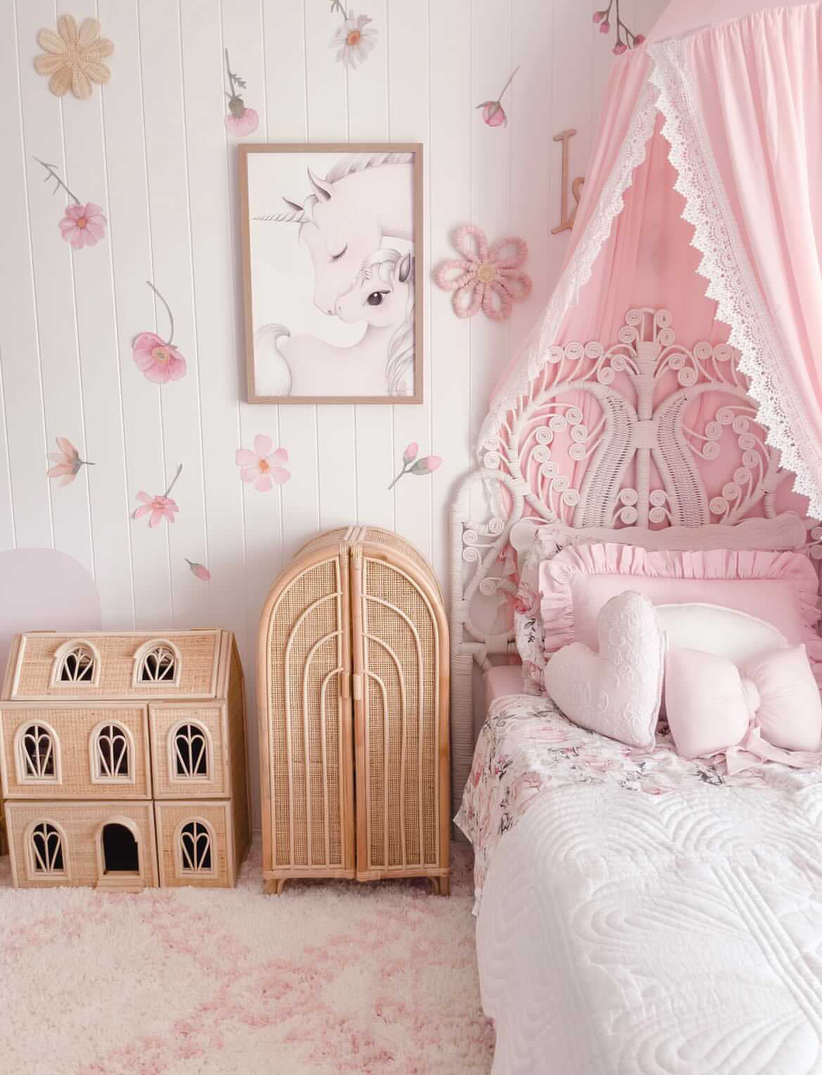 Mila and mum unicorn print - Isla Dream Prints