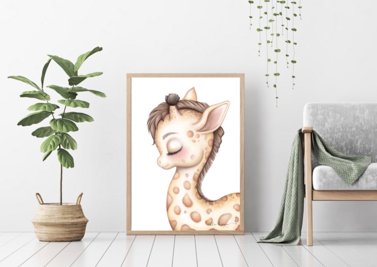 Gerald the giraffe print - Isla Dream Prints