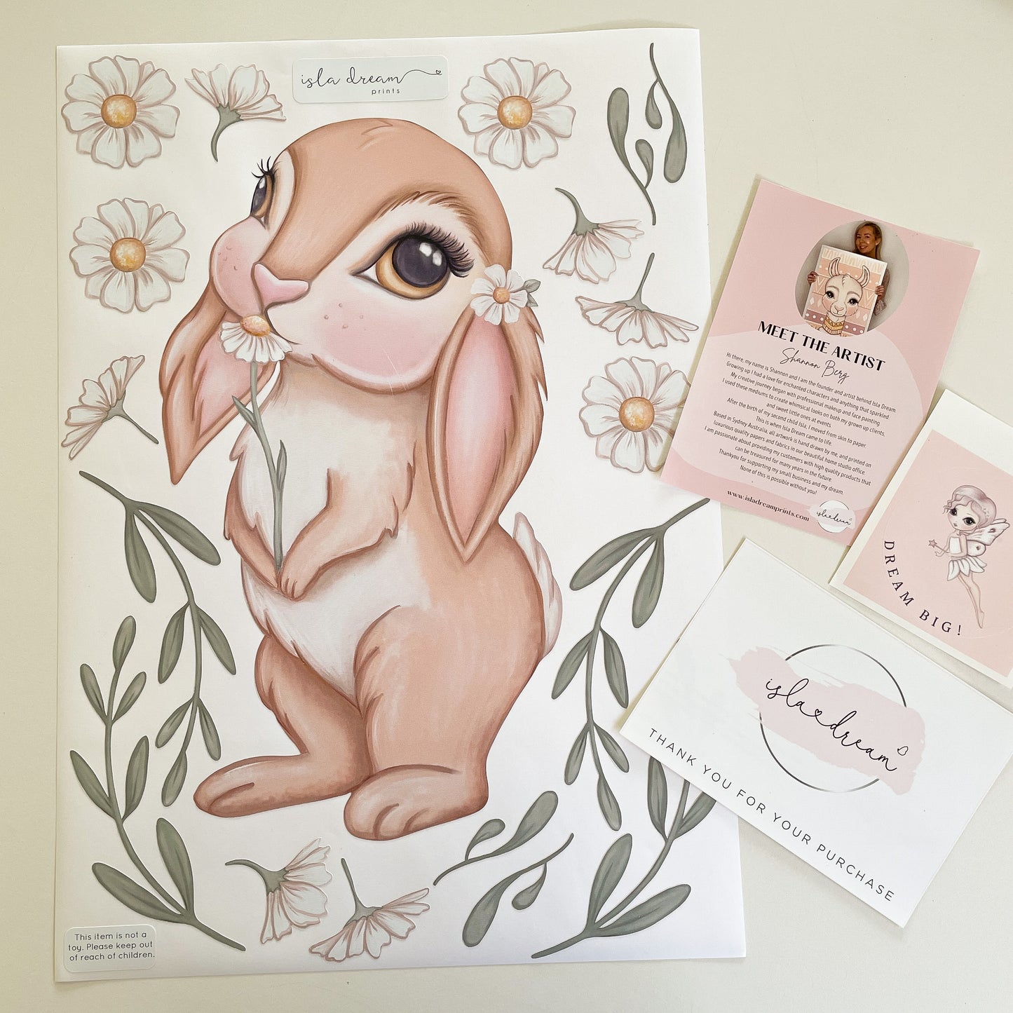 Bunny Magic Wall Decals - A3