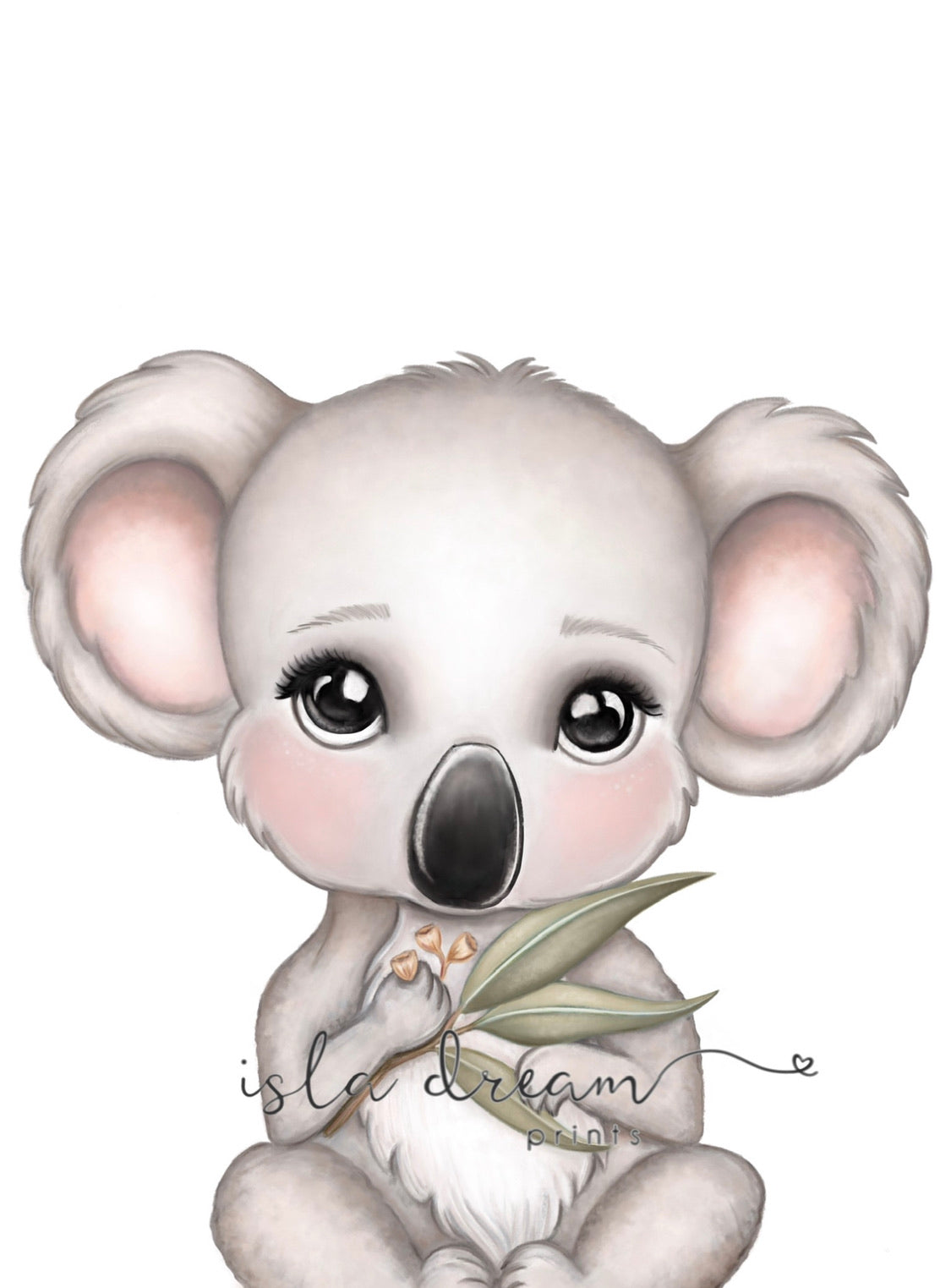 Euca the koala print- 2 colours - Isla Dream Prints
