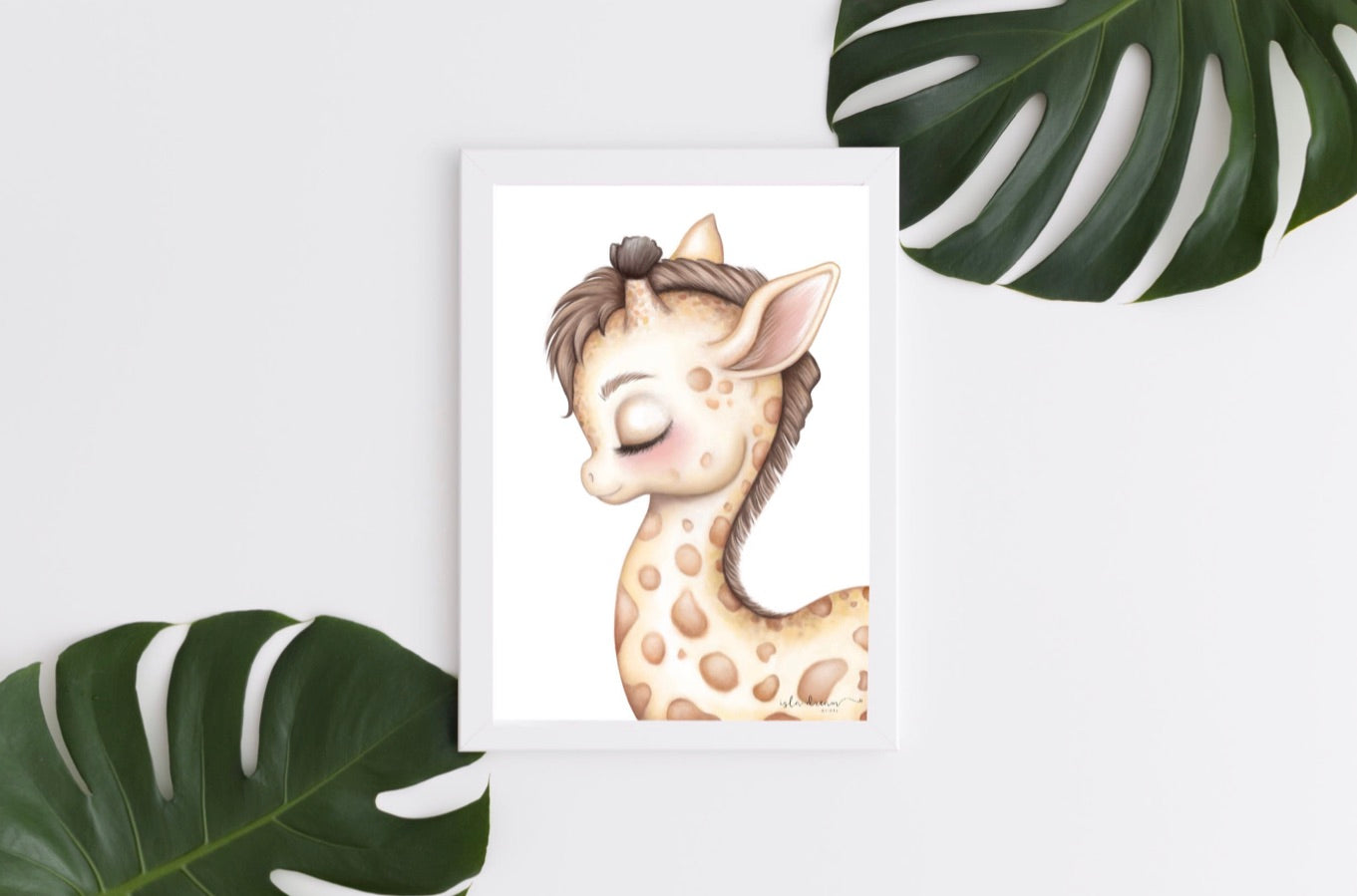 Gerald the giraffe print - Isla Dream Prints