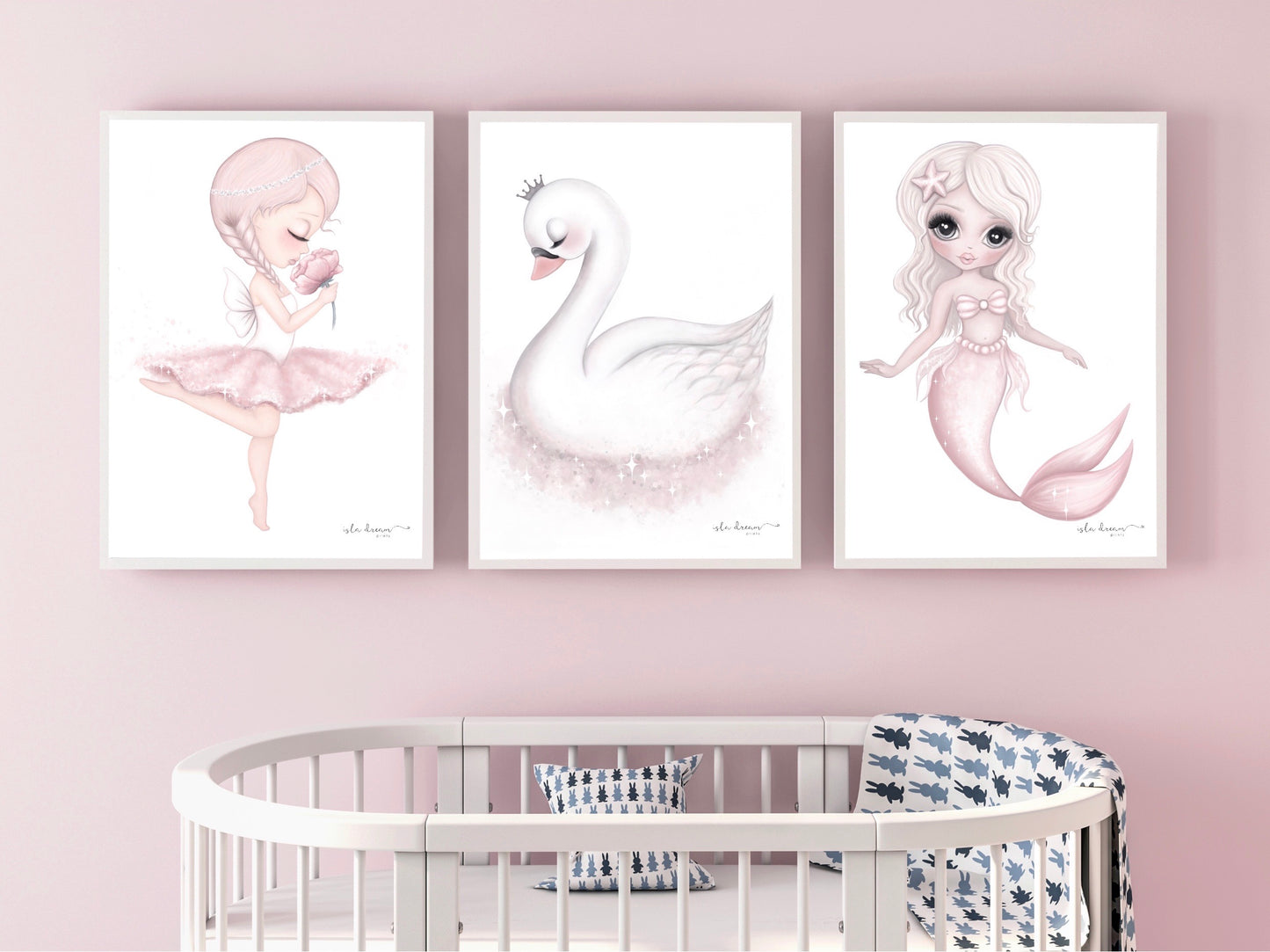 Crysta the ballerina fairy print - Isla Dream Prints