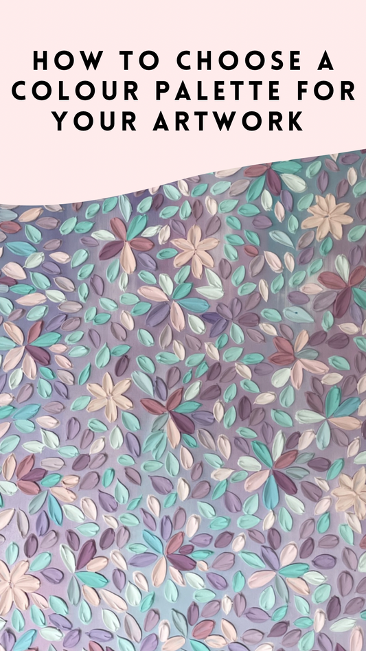 How to choose a colour palette for your artwork!