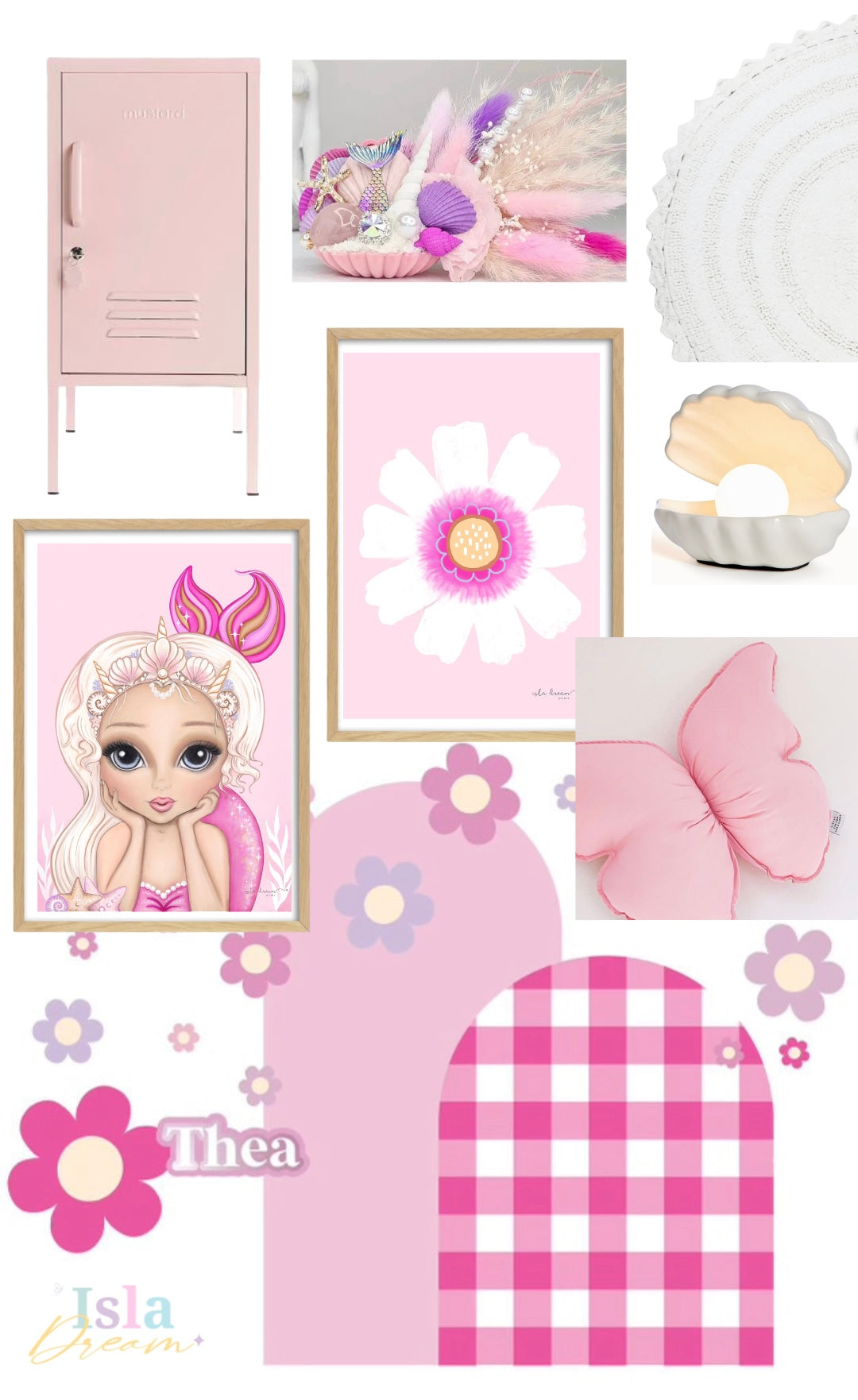 MIDI Happy Flowers- Wall decals