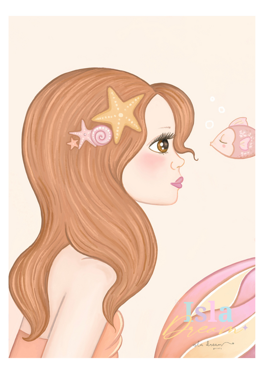 Lorelei the Mermaid Print