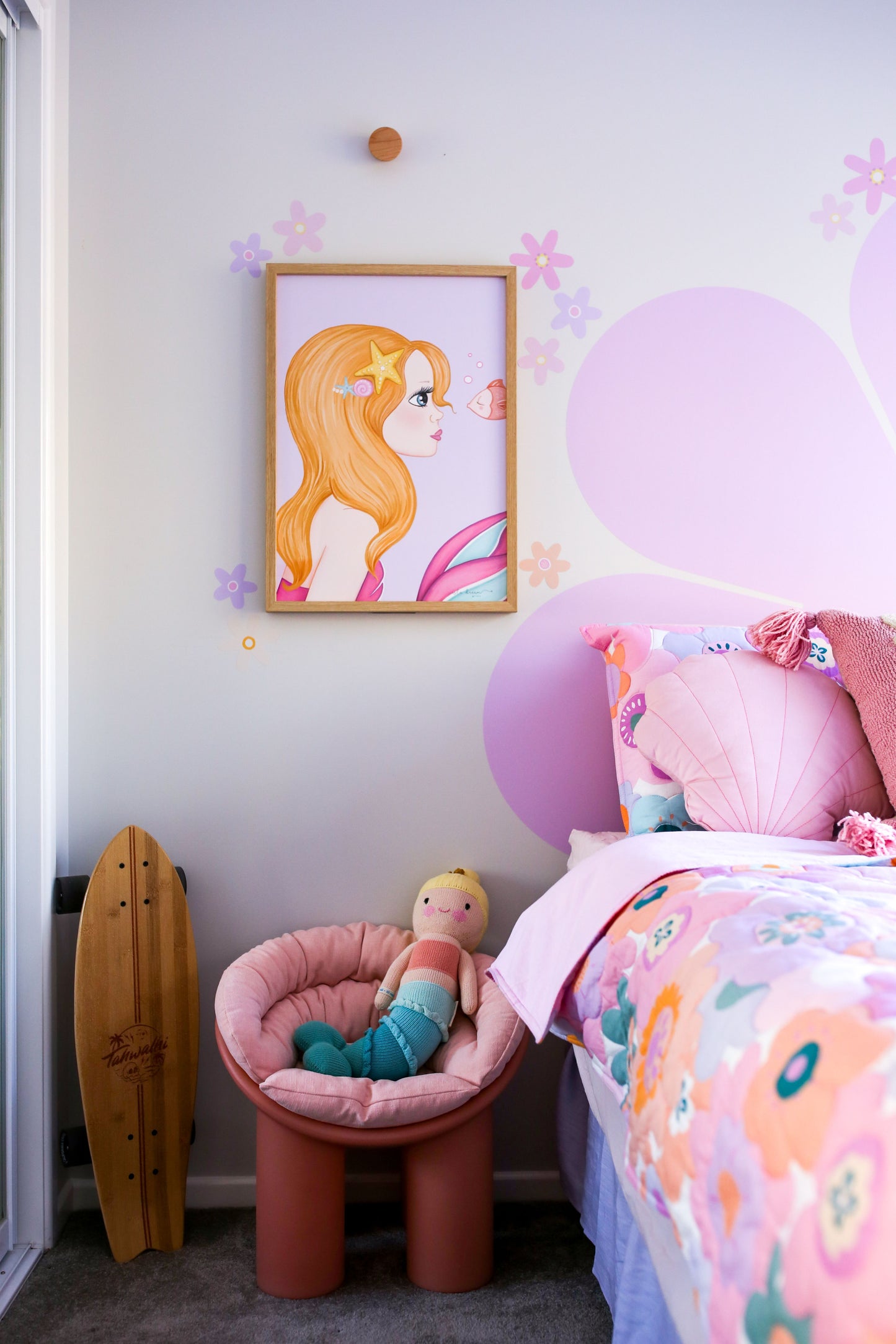 Sierra the mermaid Print
