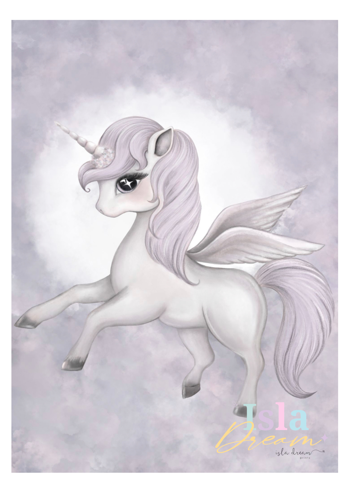Scarlett the Pegasus Print