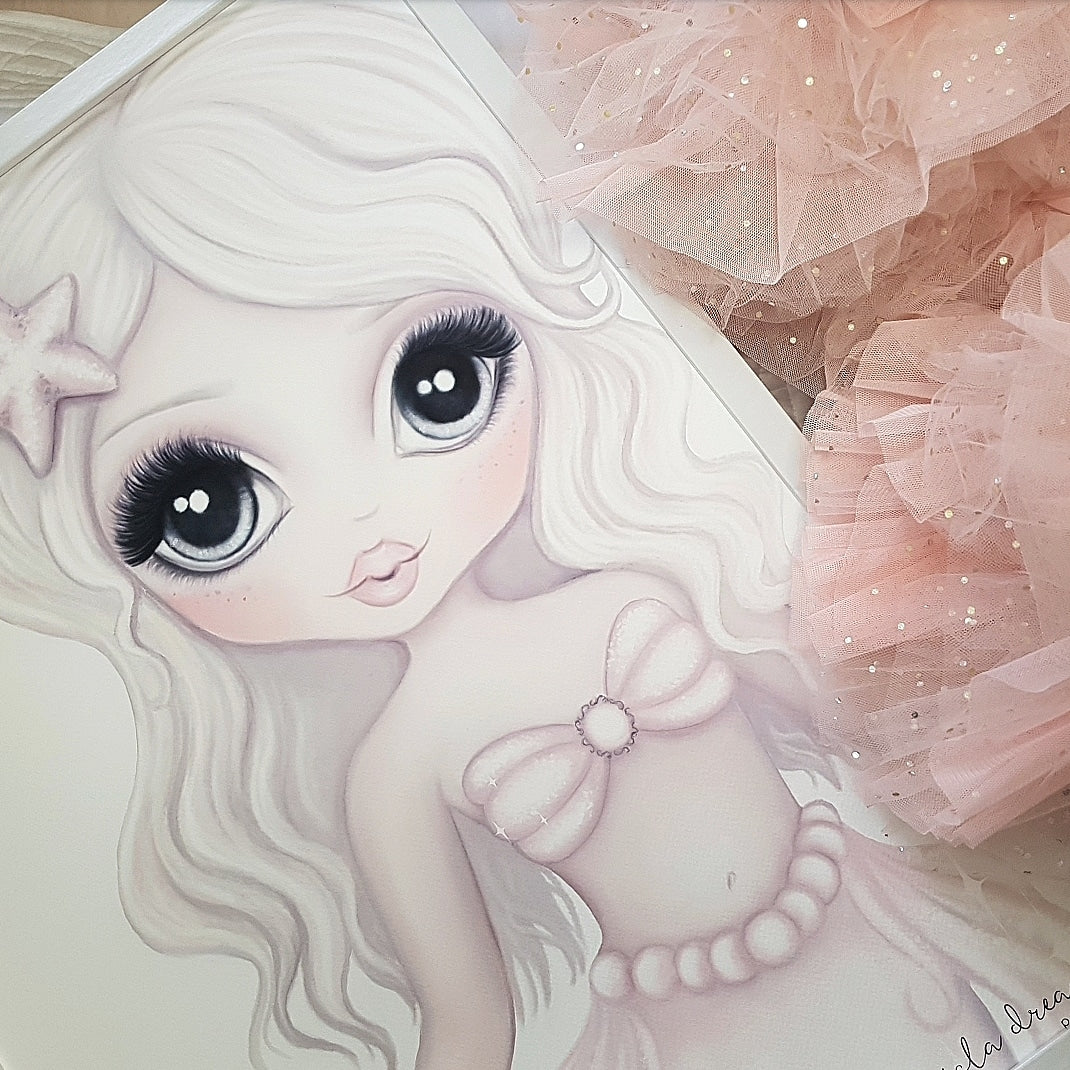 Jewel the mermaid print - Isla Dream Prints