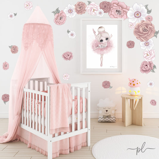 The Flower Box Decals Sets - Chantilly - Isla Dream Prints