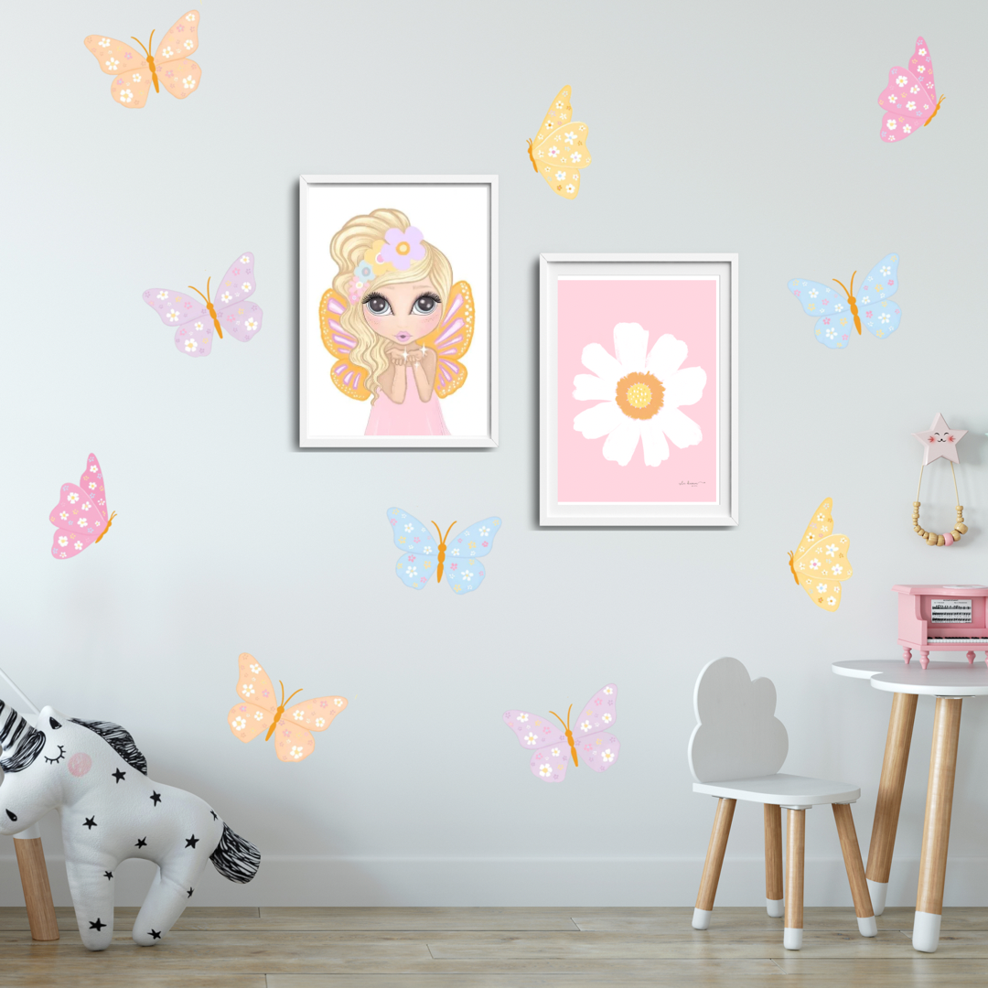 Daisy Print - Pink