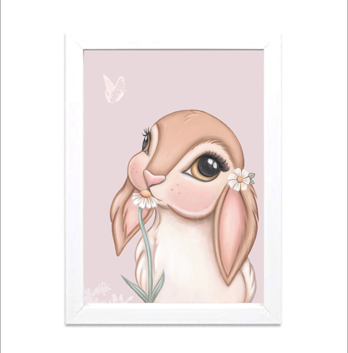 Fawn bunny print- multiple background variations - Isla Dream Prints
