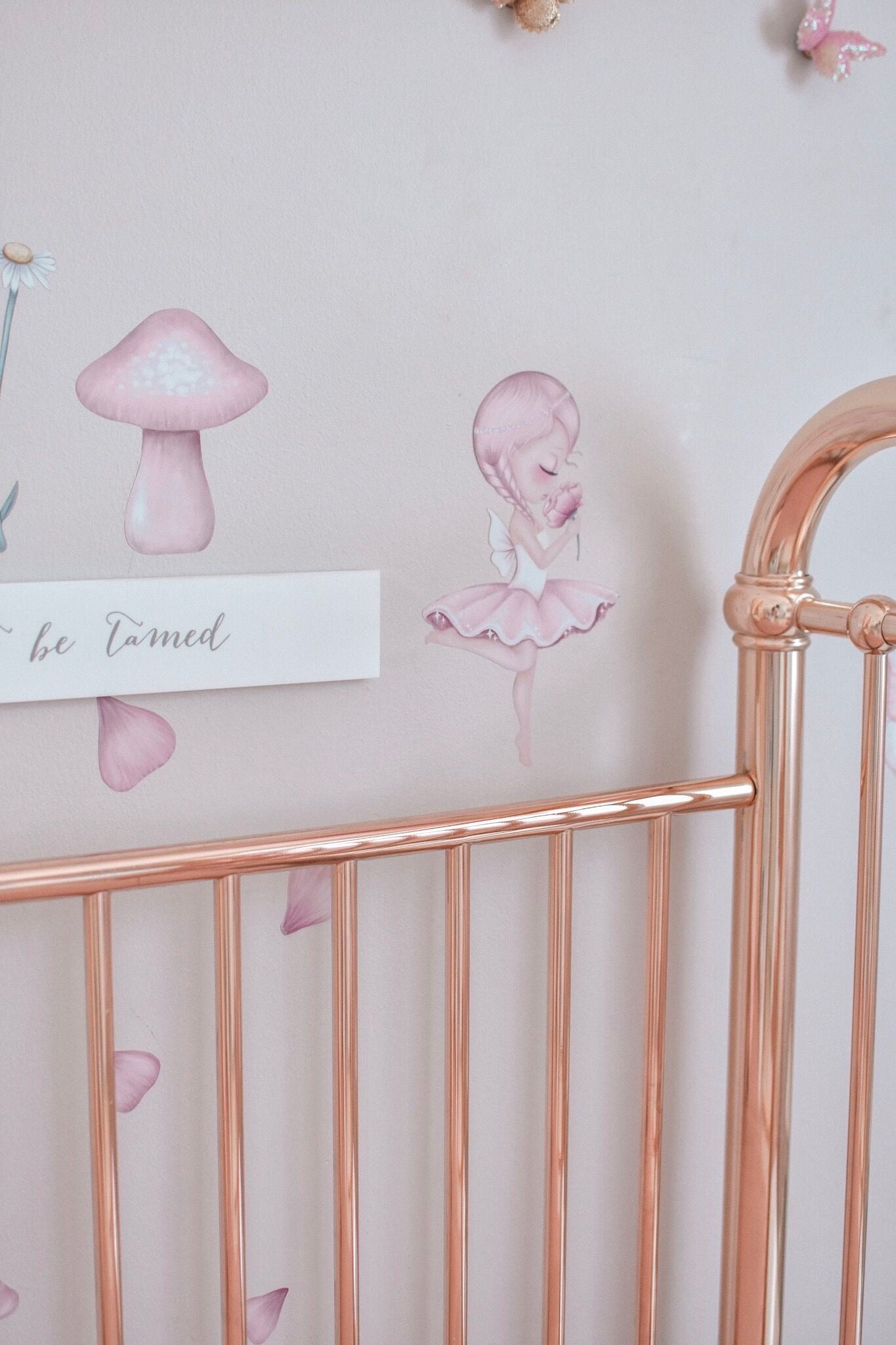 ‘Crysta the Fairy’ Fabric Wall Decals A4 & A3 - Isla Dream Prints