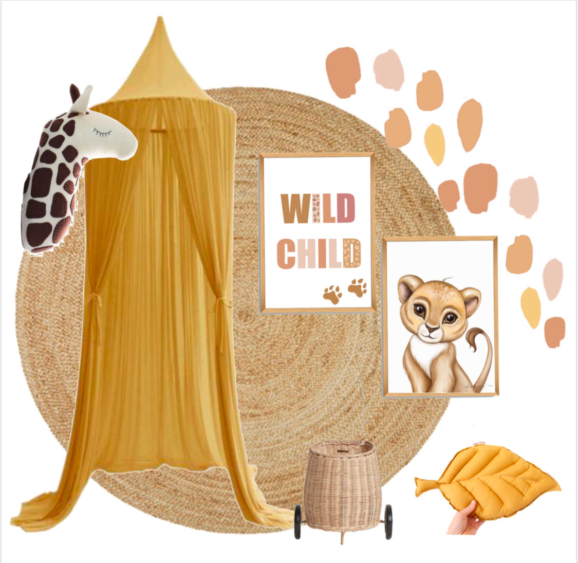 Wild Child:  jungle print - Isla Dream Prints