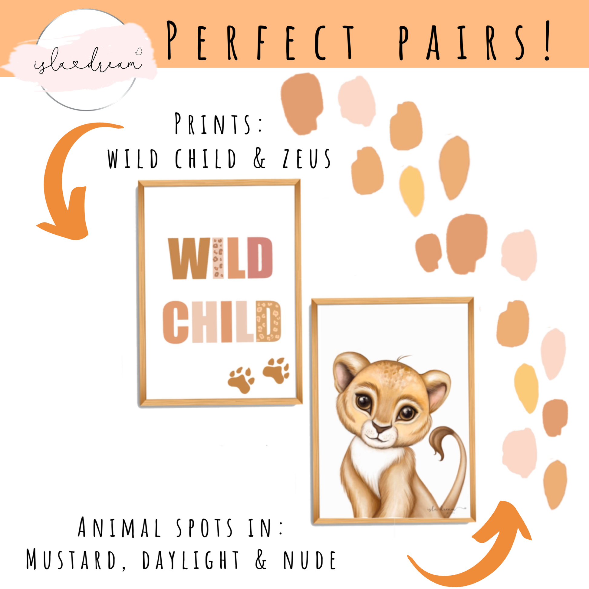 Wild Child:  jungle print - Isla Dream Prints