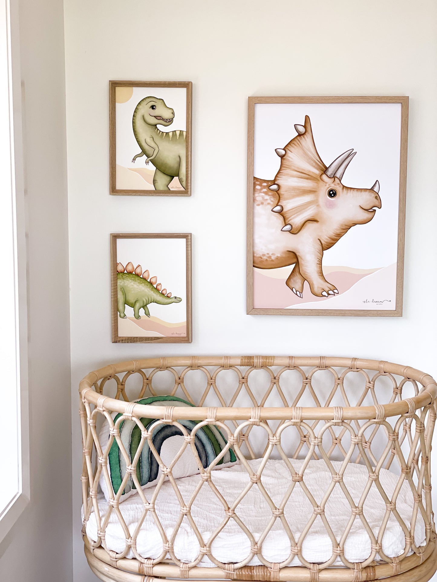 Steve the Stegosaurus Dinosaur Print