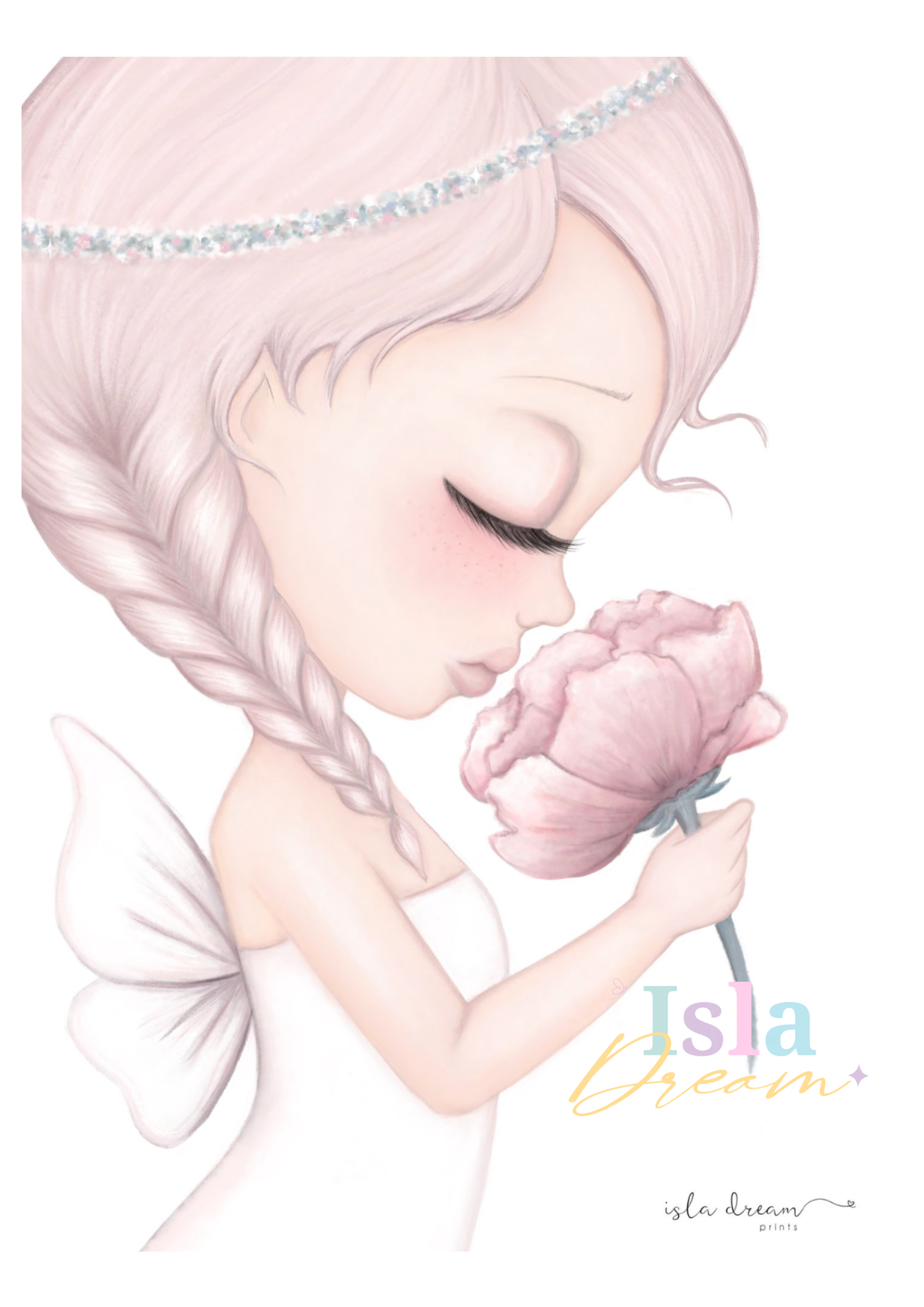 Crysta the Petal Fairy Print