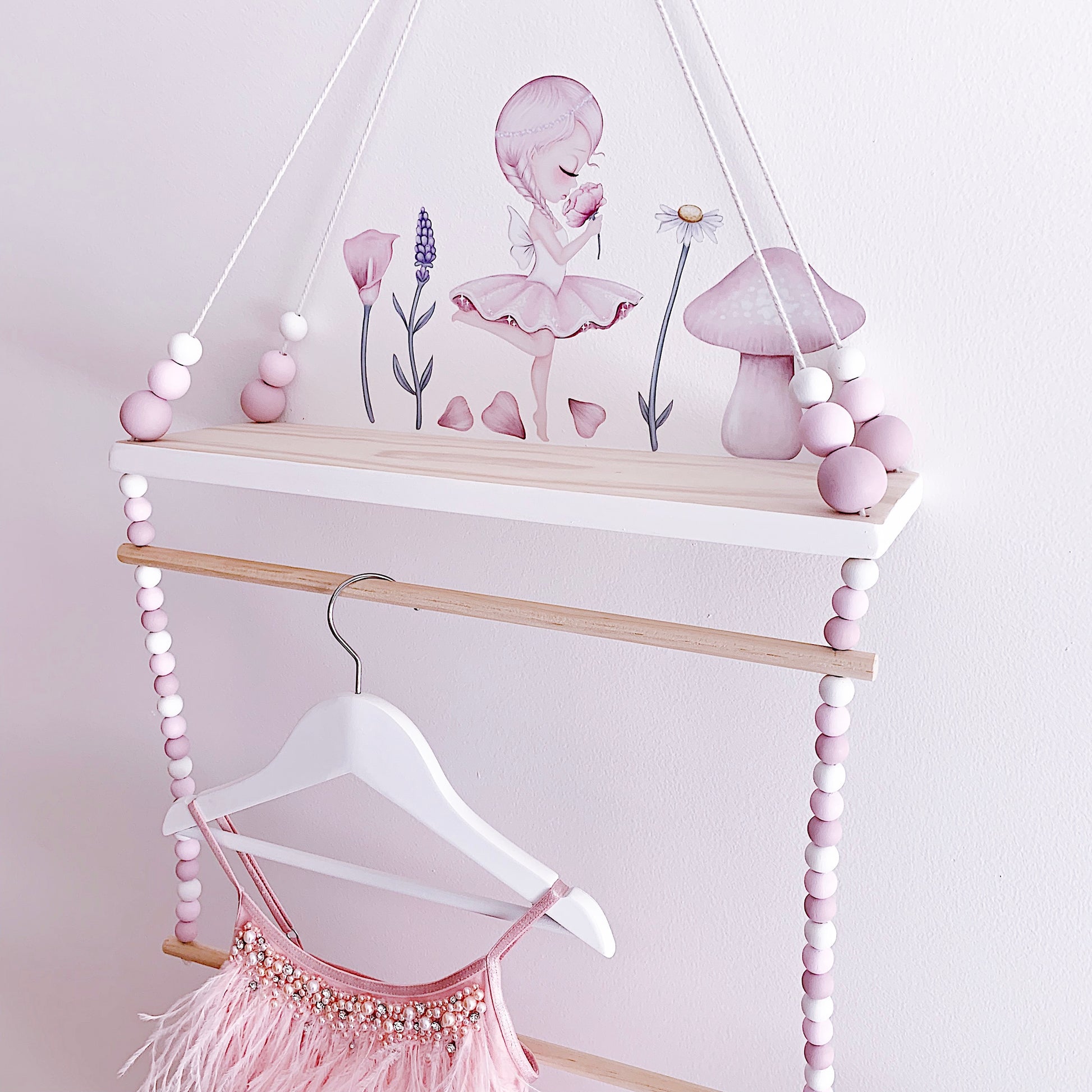 ‘Crysta the Fairy’ Fabric Wall Decals A4 & A3 - Isla Dream Prints